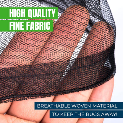 MEKKAPRO Mosquito Netting for Camping with Carry Bag, Mosquito Net Tent, Compact and Lightweight Bug Net for Camping, Mosquito Netting for Bed, Fits Sleeping Bags, Tent, Bed (Single)