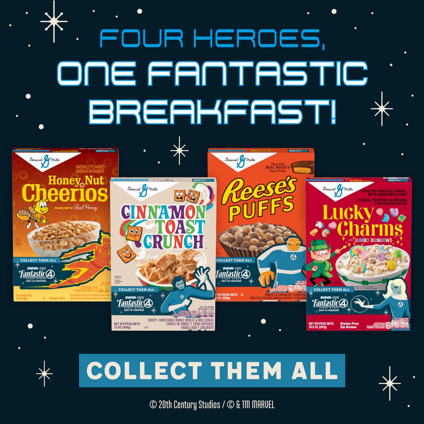 Cinnamon Toast Crunch Breakfast Cereal, Crispy Cinnamon Cereal, 12 oz