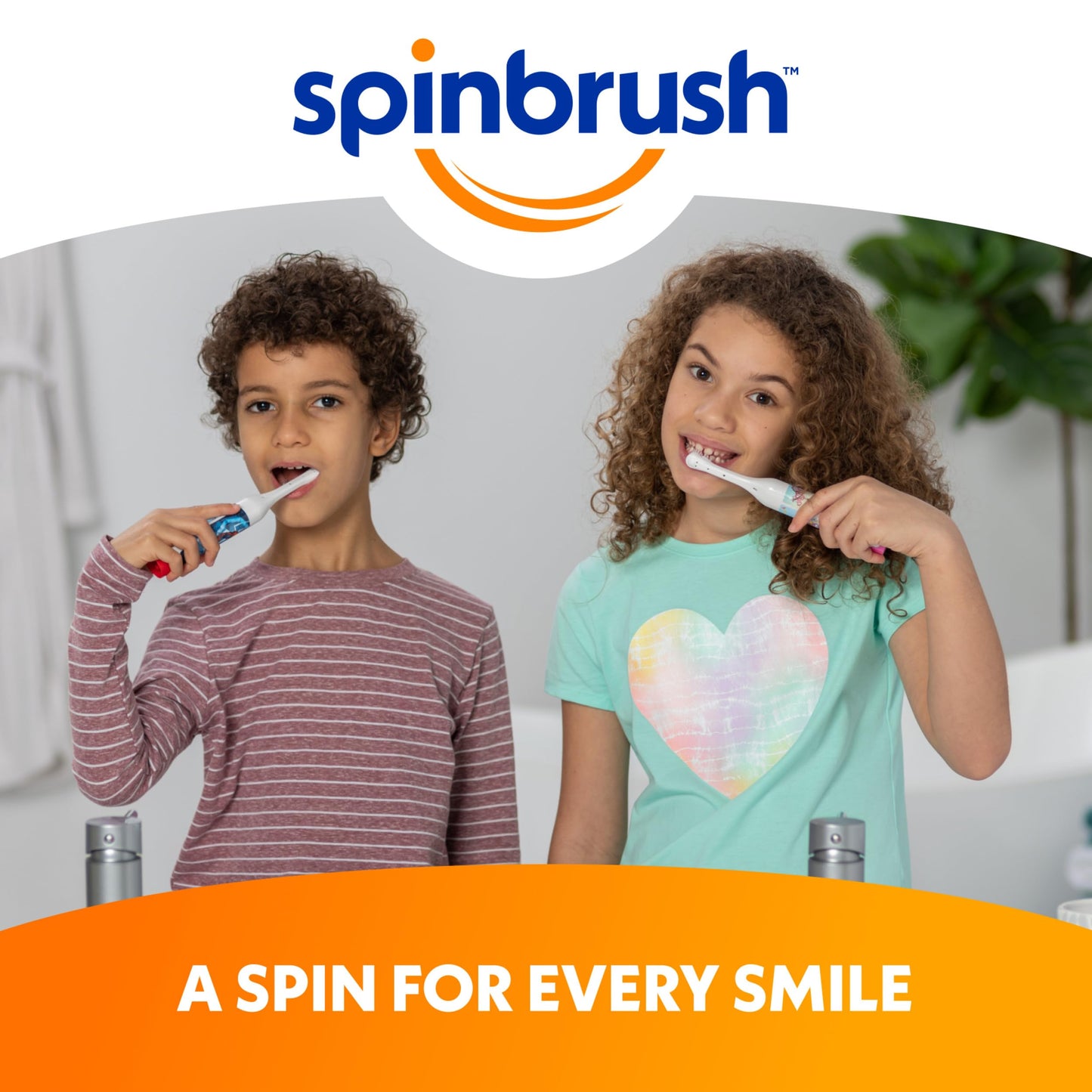 Spinbrush Super Mario Kid’s Electric Battery Toothbrush, Soft, 1 ct, Character May Vary