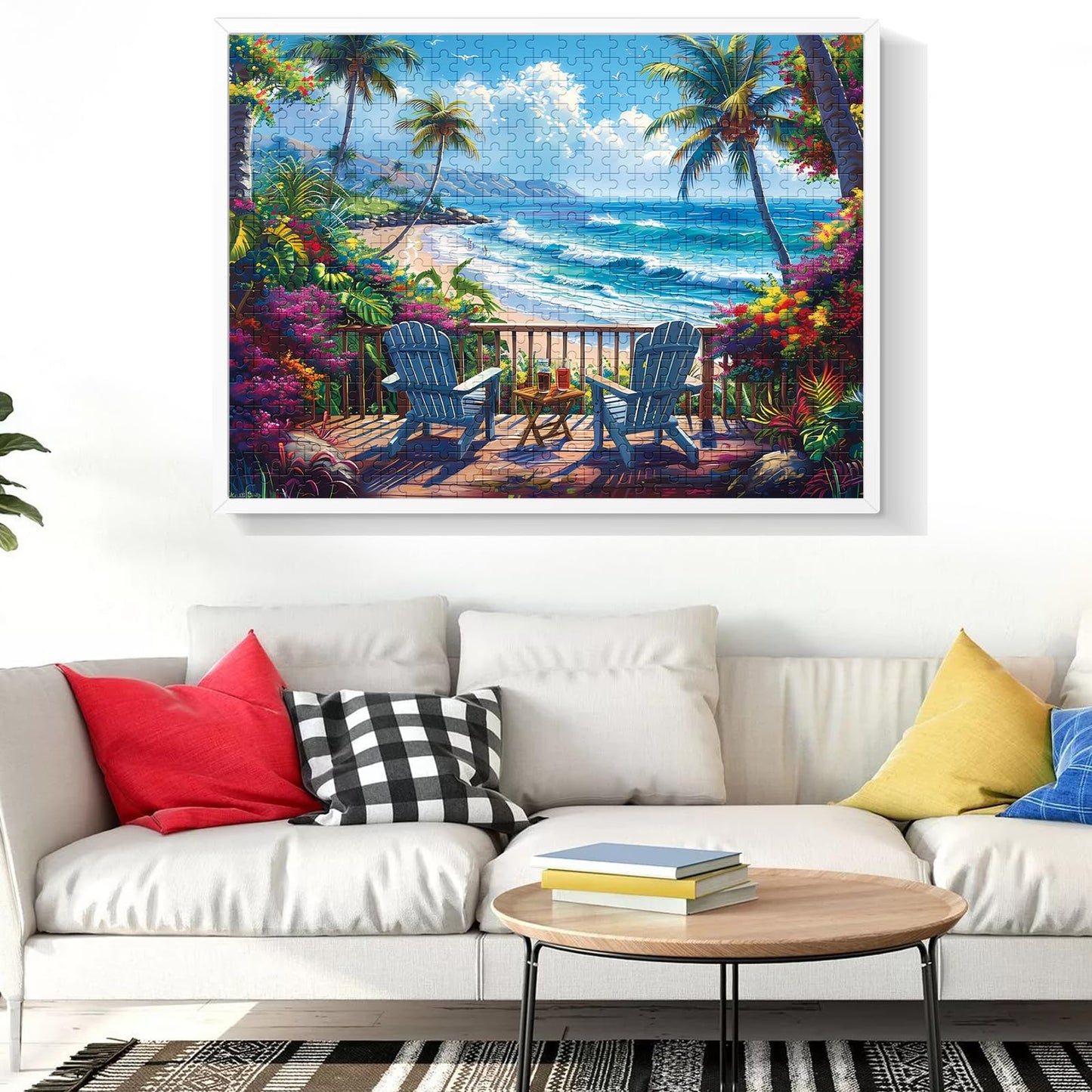 Jigsaw Puzzles for Adults 500 Pieces, Interlock Perfectly Letter on Back No Dust, Home Decor Birthday Party Gift Toy for Men Women Elders Seniors, 1:1 Poster Educational Toys & Games | 20.5 x 15 in