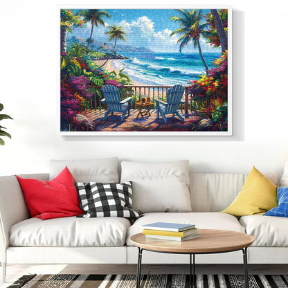 Jigsaw Puzzles for Adults 500 Pieces, Interlock Perfectly Letter on Back No Dust, Home Decor Birthday Party Gift Toy for Men Women Elders Seniors, 1:1 Poster Educational Toys & Games | 20.5 x 15 in