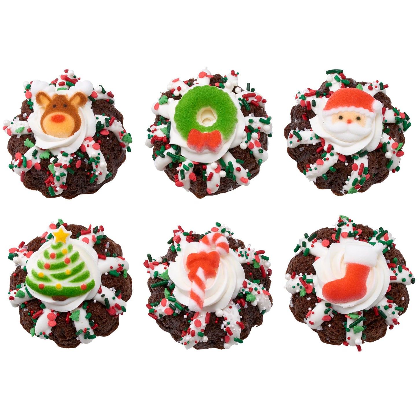 DECOPAC Christmas Fusion Mix Candy Sprinkles, 26oz, Fancy Sprinkles in Handheld Container, Festive Edible Sprinkles For Holiday Celebration Cakes, Cupcakes, Cookies and Donuts Multi