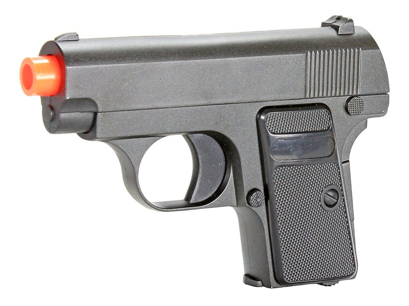 BBTac G1 Airsoft Spring Pistol Full Metal Slide and Body Ultra Subcompact 6" Pocket Pistol 215 FPS Spring Airsoft Gun by BBTac®