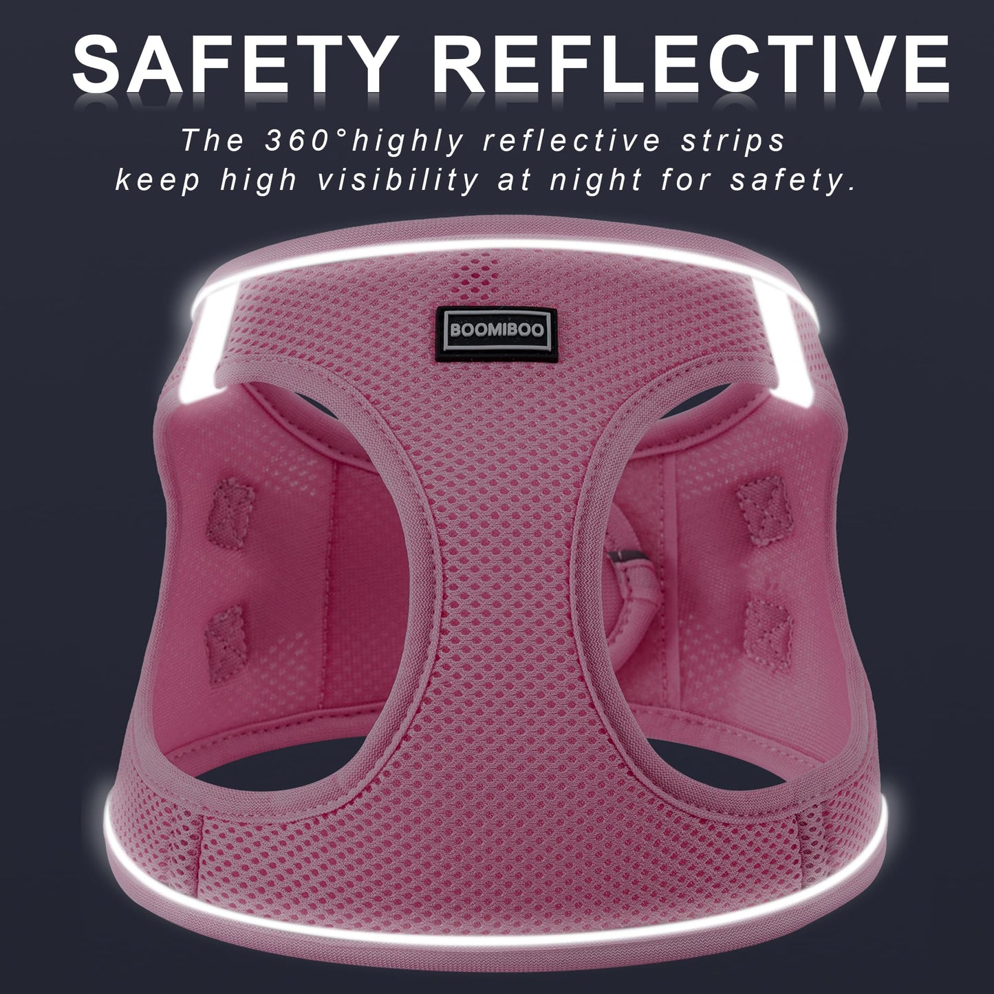 Dog Harness with Leash Set, No Pull Adjustable Reflective Step-in Puppy Pet Vest Harnesses for Small Medium Large Dogs and Cats,Green XS