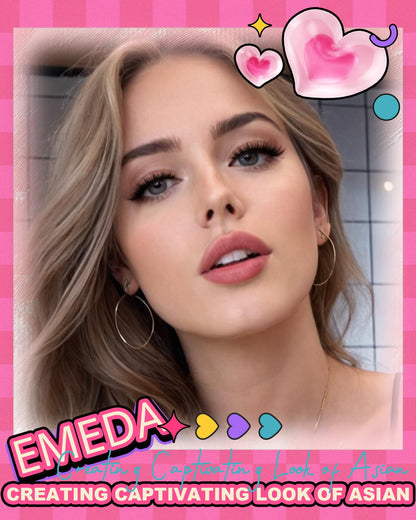 Manga Lashes Spiky False Eyelashes - Wispy Anime False Eyelashes Natural Look 10 Pairs Cotton Band Fake Lashes Cosplay Asian D Curl Strip Lashes by EMEDA(13mm #03)