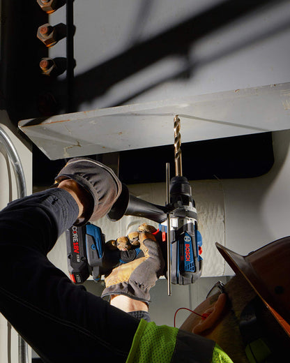 BOSCH CO14B 14-Piece Assorted Set with Included Case - Cobalt M42 Metal Drill Bits with Three-Flat Shank for Drilling Applications in Stainless Steel, Cast Iron, Titanium, and Light-Gauge Metal