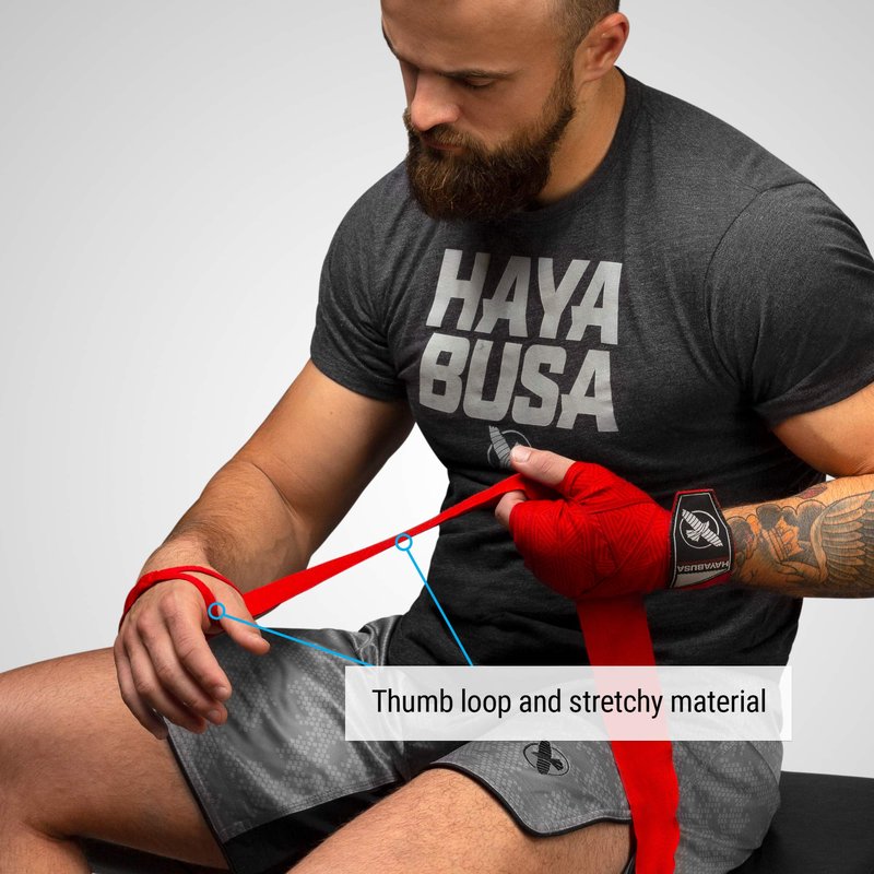 Hayabusa 180-inch 4.0 Perfect Stretch Mexican Style Boxing Hand Wraps, Ultra-Soft & Secure, Men & Women