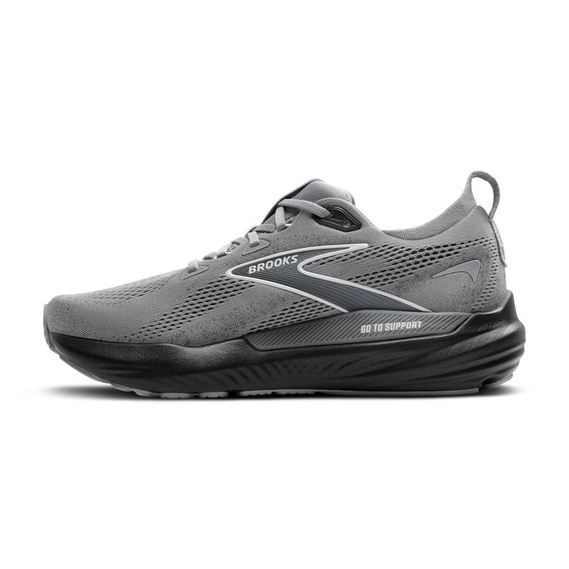 Brooks Men’s Glycerin GTS 22 Supportive Running Shoe - Primer Gray/Ebony/Bluewash - 10.5 Medium