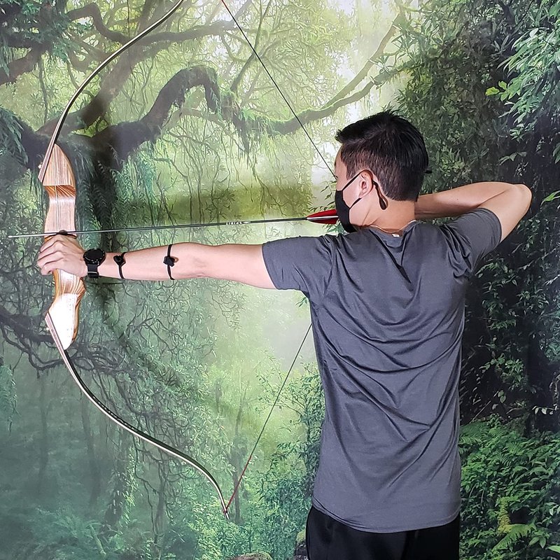 Courage 60" Takedown Recurve Archery Bow - Right Hand (50 LB)