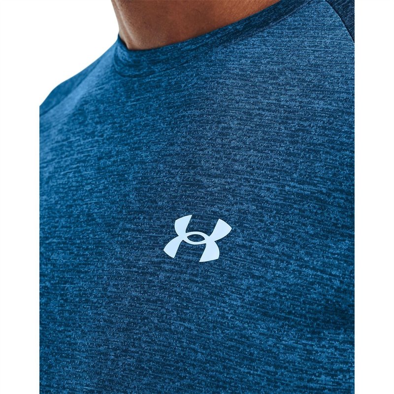 Under Armour Men's Tech 2.0 Short-Sleeve T-Shirt, Cruise Blue (899)/White, Medium