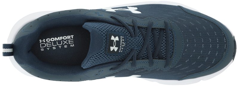Under Armour Men's Charged Assert 10, (400) Academy/Academy/White, 17.5, US