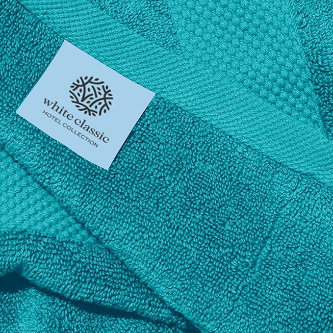 White Classic Luxury Aqua Hand Towels