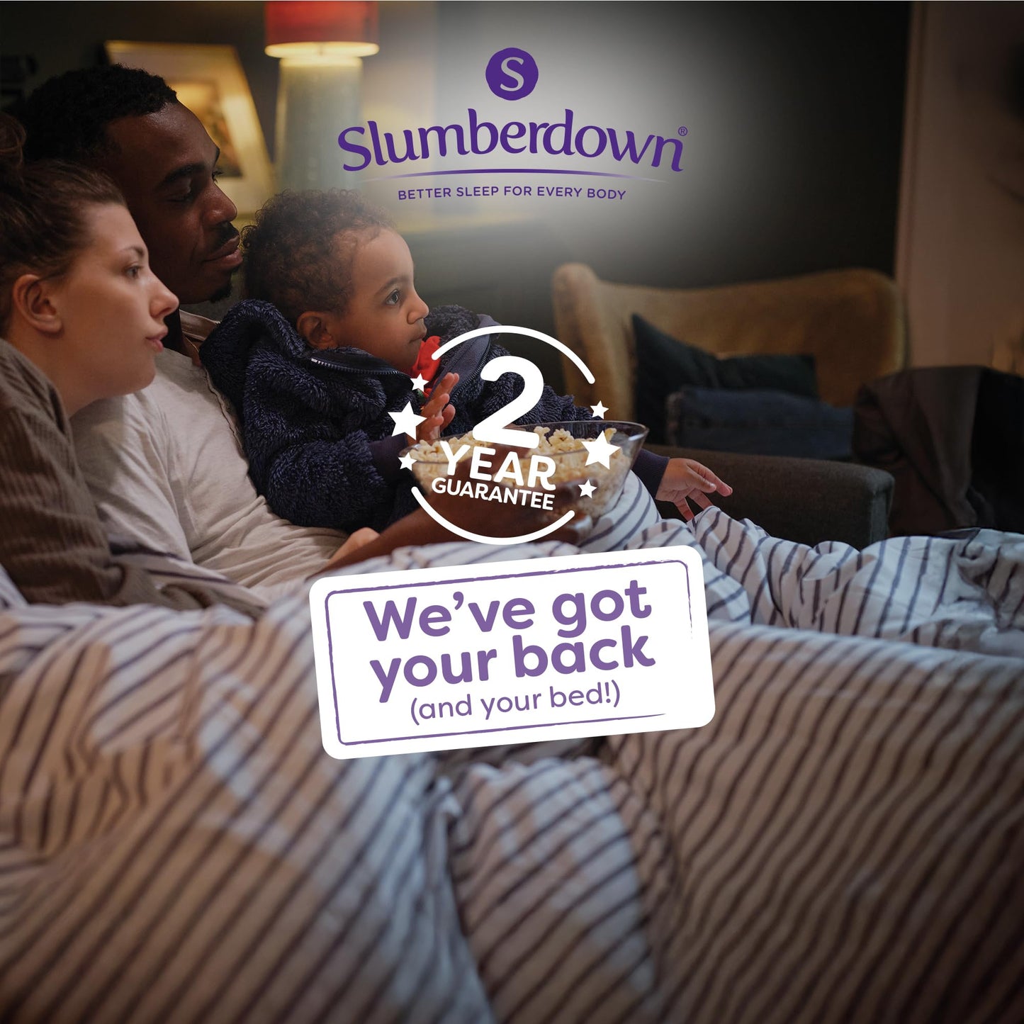 Slumberdown Pillows 2 Pack Hotel Quality – Firm, Plump Hypoallergenic Pillows for Back & Side Sleepers, Sleep Better. Feel Better