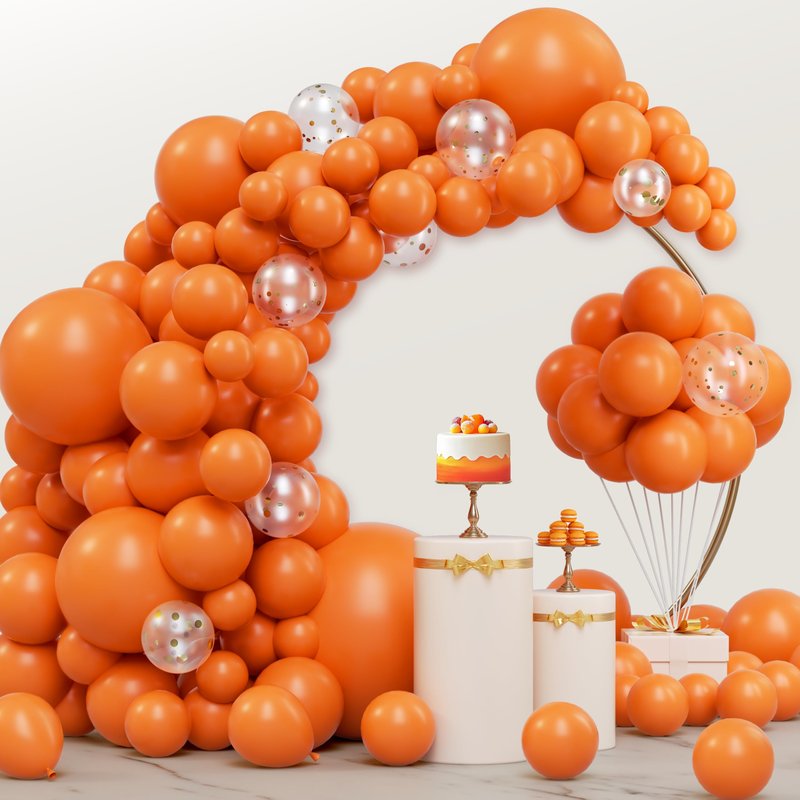 JOYIN 150 Pcs White Balloons, Different Sizes 18 12 10 5 Inch White Latex Balloon Arch Kit with Instruction for Birthday Decoration Party Graduation Wedding Holiday