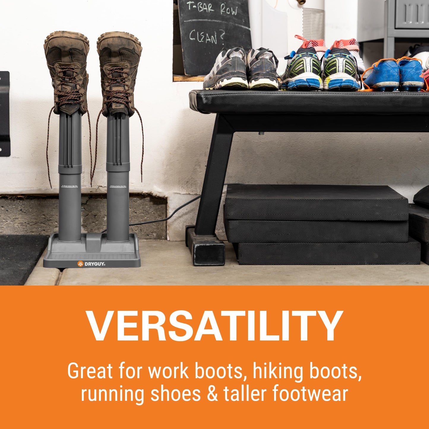 DryGuy Simple Dry Boot and Glove Dryer – Portable, Silent Electric Dryer for Shoes, Boots, Gloves, and Gear – Quick Drying for Ski, Work, Sports Equipment – Energy Efficient, Odor Eliminating Design