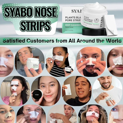 Blackhead Remover Peel Off Mask for Nose & Face - Blackhead Removal Kit with 100pcs Strips, Puntos Negros, 1.7oz