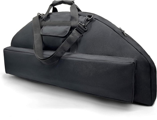 Soft Compound Bow Case - Lightweight Padded Carry Bag with Arrow Pocket | Durable Protection
