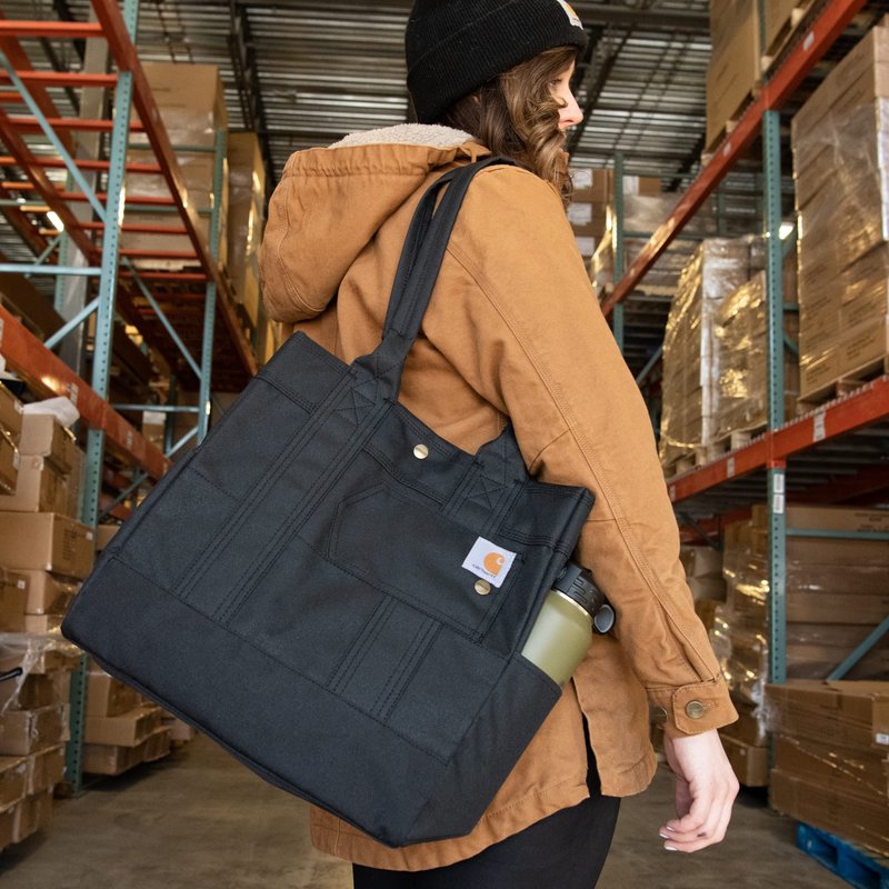 Carhartt Gear B0000380 Vertical Snap Tote One Size Black