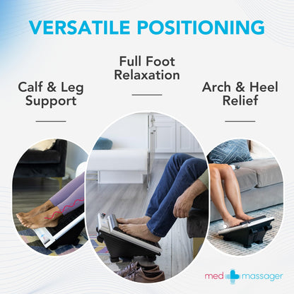 MedMassager Foot Massager Classic | Deep Tissue Massage Therapy, at-Home Massager, Dual Speed, Portable & Compact, Fast Relief from Neuropathy, Improves Blood Circulation MMF08