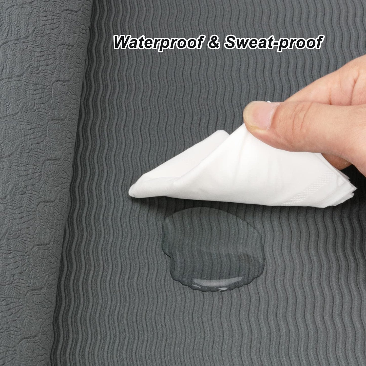 Jump Rope Mat 71"x24" Large Non-Slip Indoor Outdoor Exercise Fitness Mat, High-Density Workout Shock Absorption for Home Gym Flooring Concrete Jumping Rope