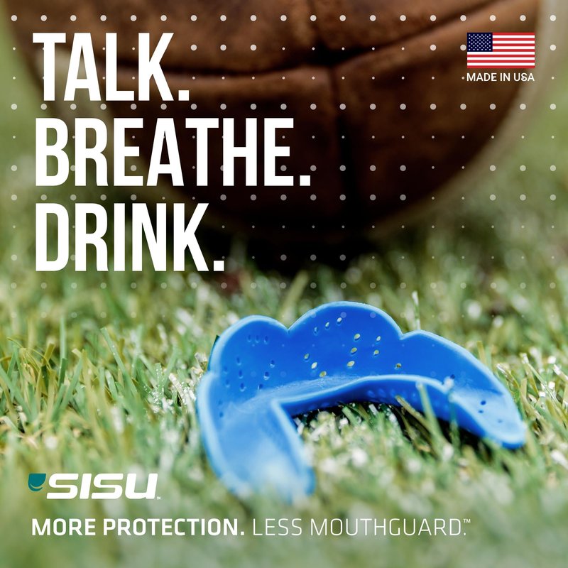SISU Max Mouthguard, Neon Flash - 50% Stronger, Maximum Protection for Rugby, MMA, Boxing, Lacrosse, Football, Hockey, High-Impact Sports - Adult Fit, Remoldable Up to 20 Times, Works for Braces