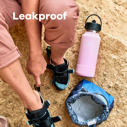 Hydro Flask 32 Oz Wide Flex Straw Cap Bottle - Insulated Stainless Steel - Wide Straw Lid, Non Spill, Leakproof in Polar Plunge