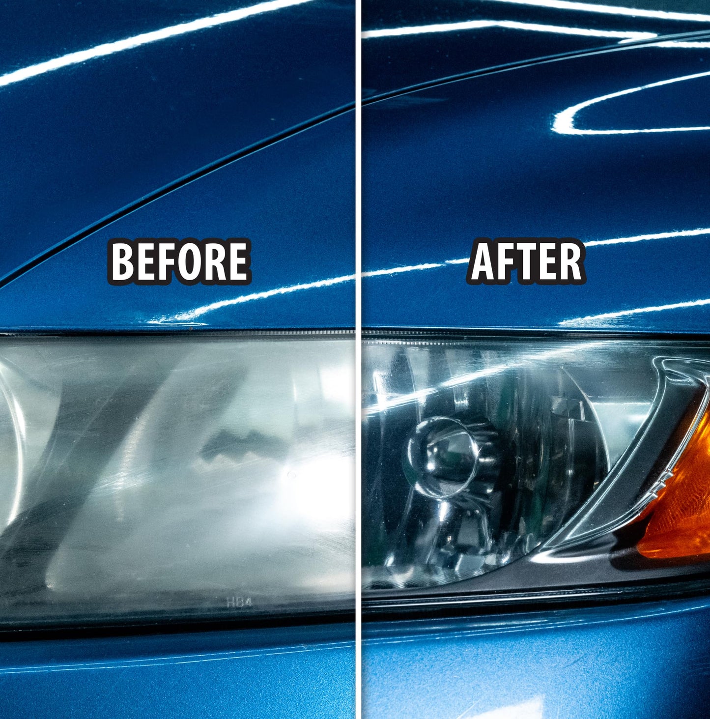 Turtle Wax Car Headlight Restoration Kit, Removes Oxidation and Renews Yellowing Headlights, Includes Polishing Pad, Headlight Lens Repair & Renew Compound and 2 Ceramic Acrylic Sealing Wipes