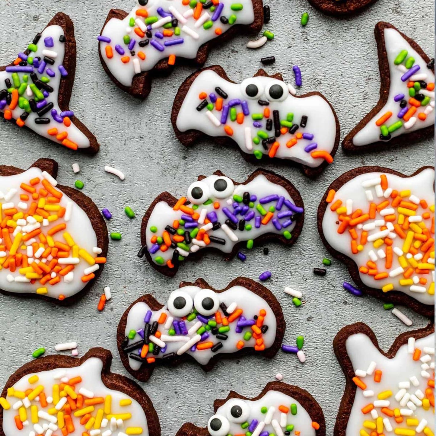 Halloween Jimmies Sprinkles for Cake Decorating 4.2 oz Edible Purple Orange Black and Green Sprinkles for Cupcake Topper Cookie Chocolate Cake Ice cream Decorations Baking Halloween Party