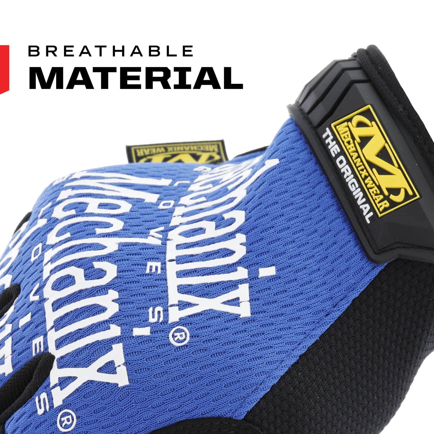 Mechanix Wear - Original Work Gloves (Large, Blue)