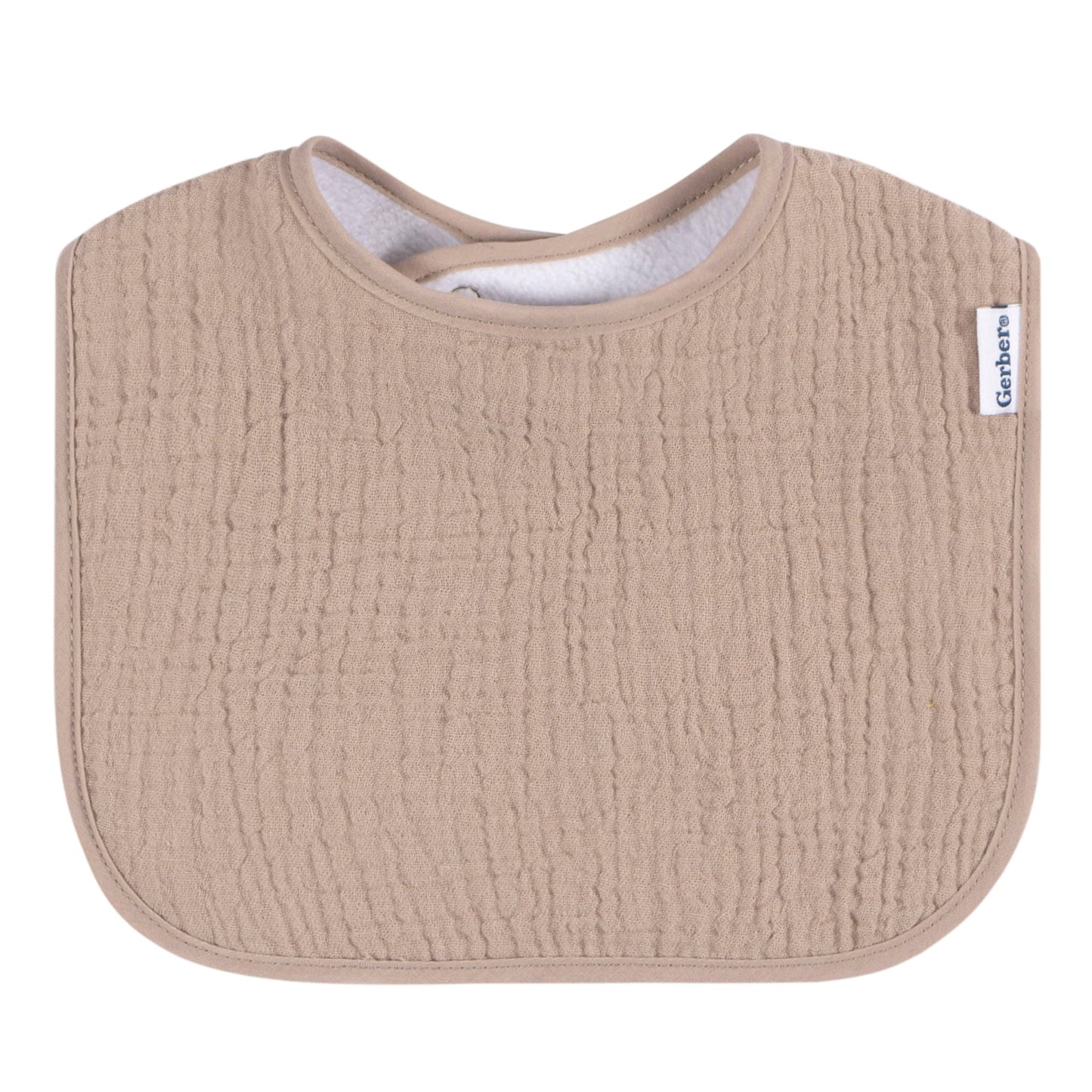 Gerber Baby Muslin 8 Pack Drooling Bibs, Multi Boy, One Size