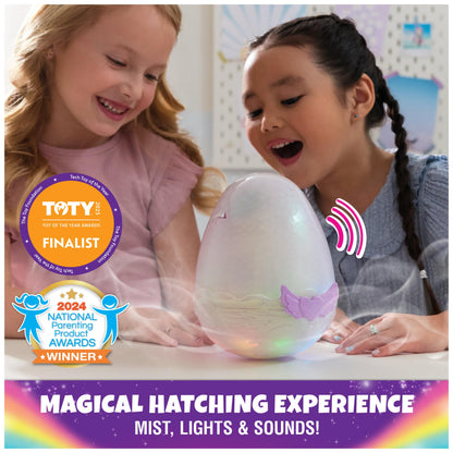 Hatchimals Alive, Mystery Hatch Pufficorn, Surprise Interactive Toy & Egg with Mist, Lights & Sounds (Styles May Vary), Kids Toys for Girls & Boys