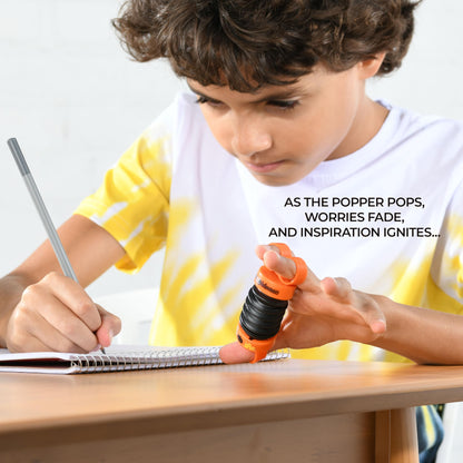 Halloween Party Favors Bulk Stargo Finger Poppers Fidget Toy - Halloween Stocking Stuffers Non-Candy Trick or Treat Toy for Girls & Boys - Halloween Party Bags and Goody Bags Filler - Pack of 10