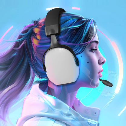 CASLSI Gaming Headsets with Mic for Xbox,PS4,PS5,Switch,PC,7.1 Surround Sound Gmaing Headphones with Noise Cancelling Microphone,50MM Dynamic Drivers, 3.5MM Audio Jack-White