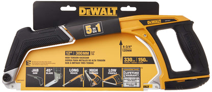 DEWALT Hack Saw, 5-in-1 (DWHT20547L)