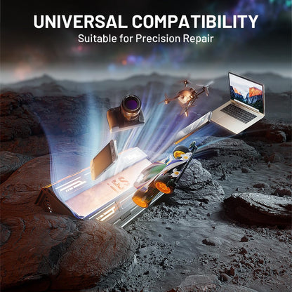 EZARC Electric Screwdriver Set, 181 in 1 Cordless Screwdriver, 3 Torque Settings with 160 Magnetic Precision Bits, Power Screwdriver Repair Tool Kit for Phone Laptop Camera Watch Computer