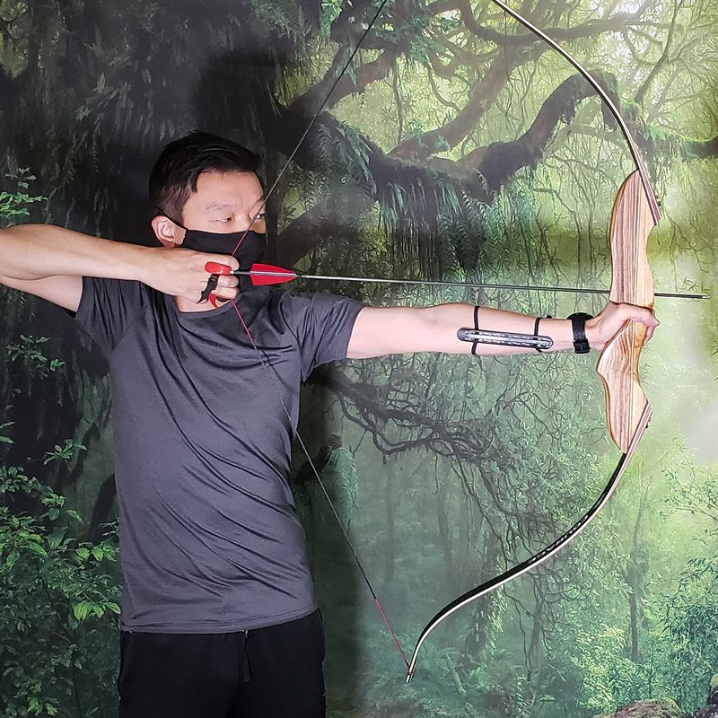 Courage 60" Takedown Recurve Archery Bow - Right Hand (50 LB)