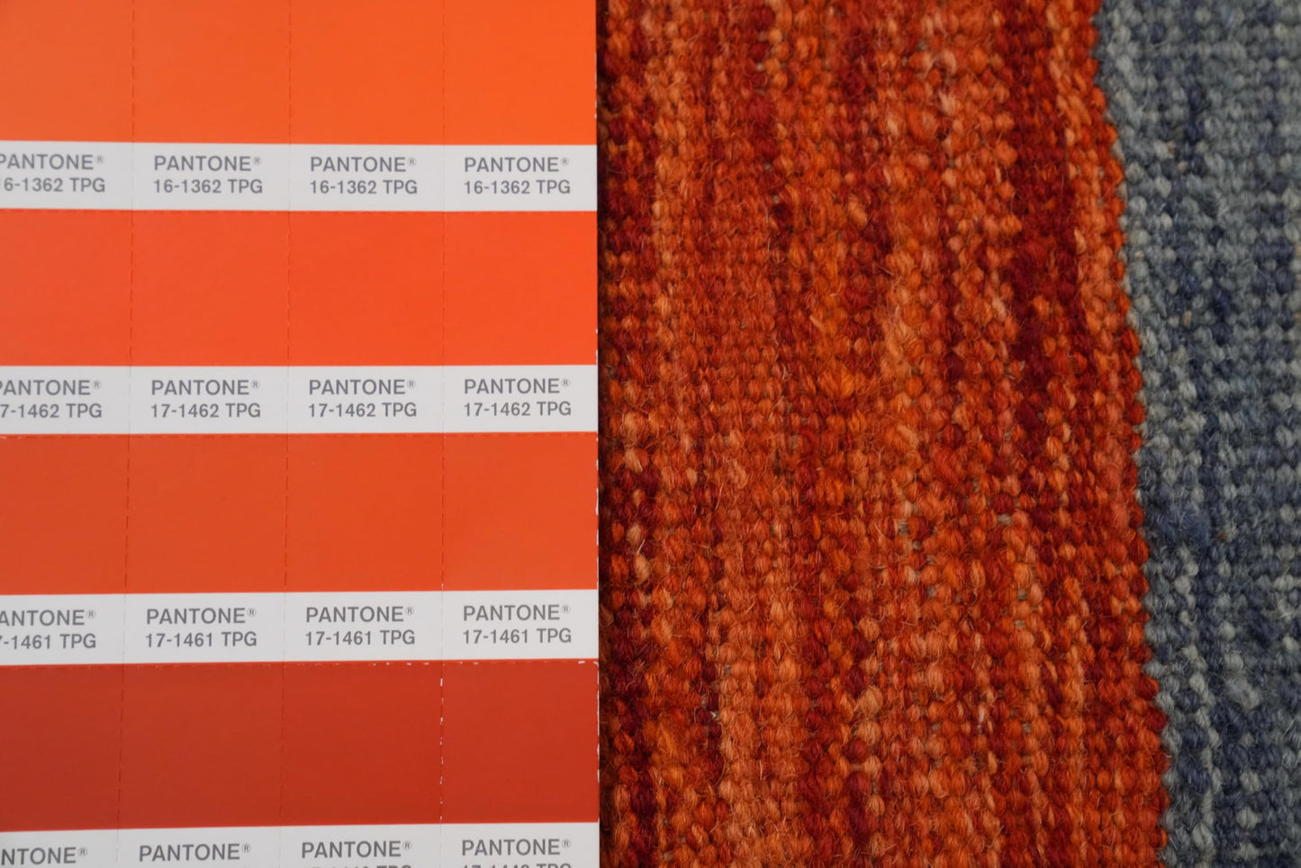Rug Source Southwestern Collection 8x10 Area Rug, Hand Woven Oranges & Rust Modern Rug, Oriental 100% Wool Carpet for Bedroom, Living Room, Dining Room