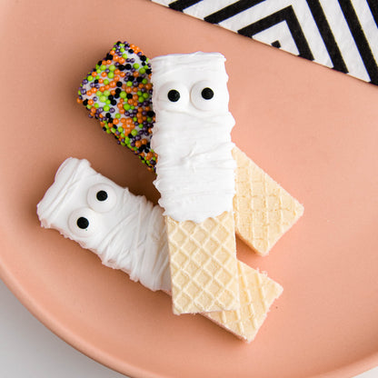 Sweets Indeed Halloween Candy Sprinkles Tacklebox – 2.53 oz Assorted Dextrose Shapes with Eyeballs, Pumpkins, Spiders, Skulls & Ghosts – Edible Decorations for Cookies, Cupcakes & Cakes