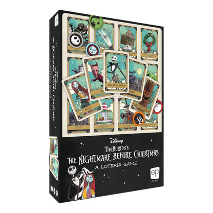 Lotería: Disney Tim Burton’s The Nightmare Before Christmas | Traditional Loteria Game | Bingo Style, Featuring Custom Artwork & Illustrations | Inspired by Spanish Words & Mexican Culture