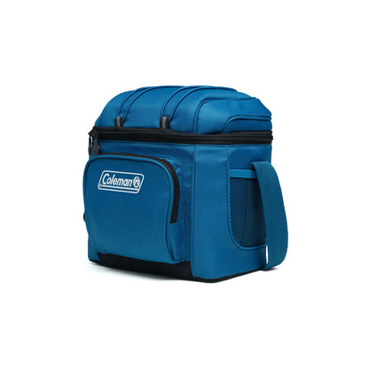 Coleman Chiller Insulated Soft Cooler, Leakproof 9/16/30 Can Cooler with 12+ Hour Ice Retention, Made with Recycled Materials, Great for Lunch, Camping, Beach, Pool, Sports, & More