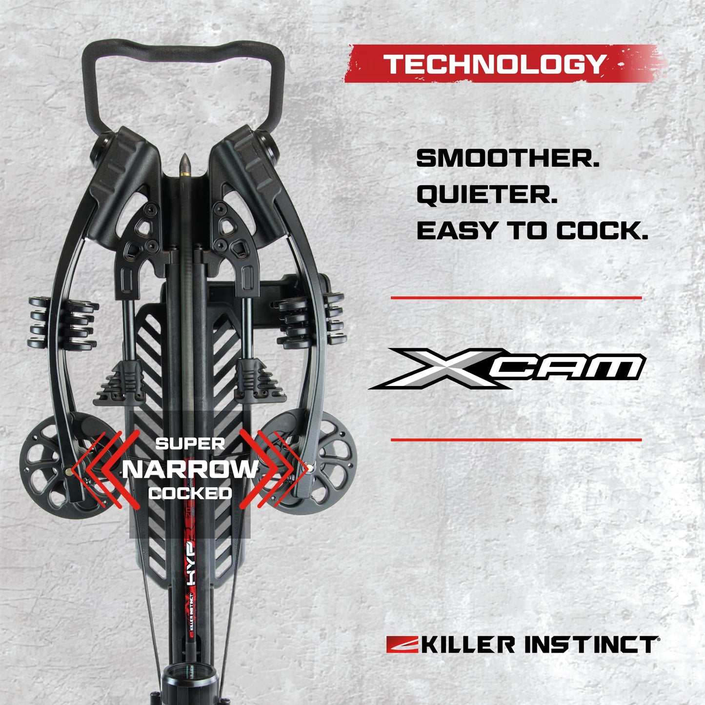 Killer Instinct LOGIX 435 Crossbow Kit 435 FPS 210 LB Draw Weight - LET-Down DE-Cocking Triggerbox with X CAM System and Illuminated 4x32 Scope