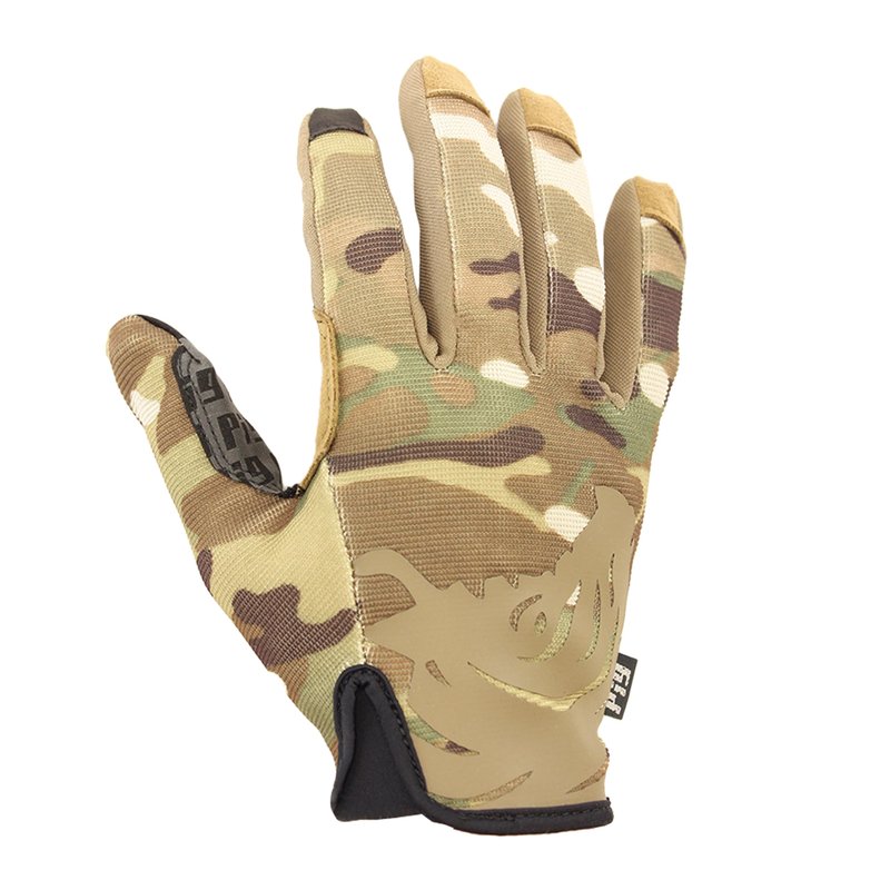 PIG FDT Delta Utility Gloves, Touchscreen Compatible, High Dexterity for Shooting Sports, 1 Pair, Multicam, 2X-Large