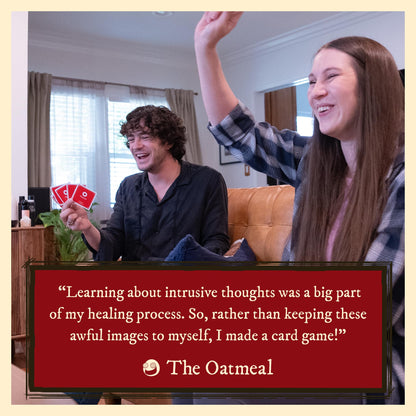 Horrible Therapist: Extra Horrible Edition by Exploding Kittens - A Card Game for 3-8 Players, Ages 17+ - Adult Party Game for Family Night