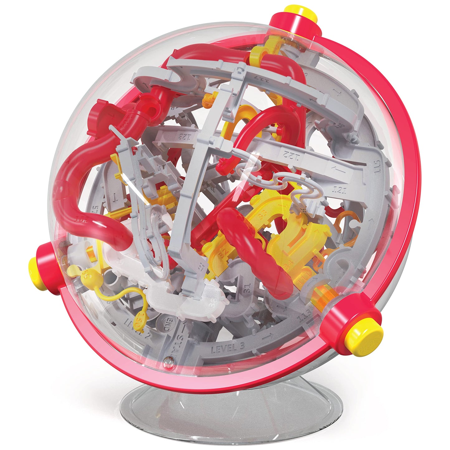 Perplexus Portal, 3D Puzzle Ball Maze Fidget Toys Kids’ Games Travel Games Puzzle Games Fidget Ball with 150 Obstacles, for Adults and Kids Aged 8 and up