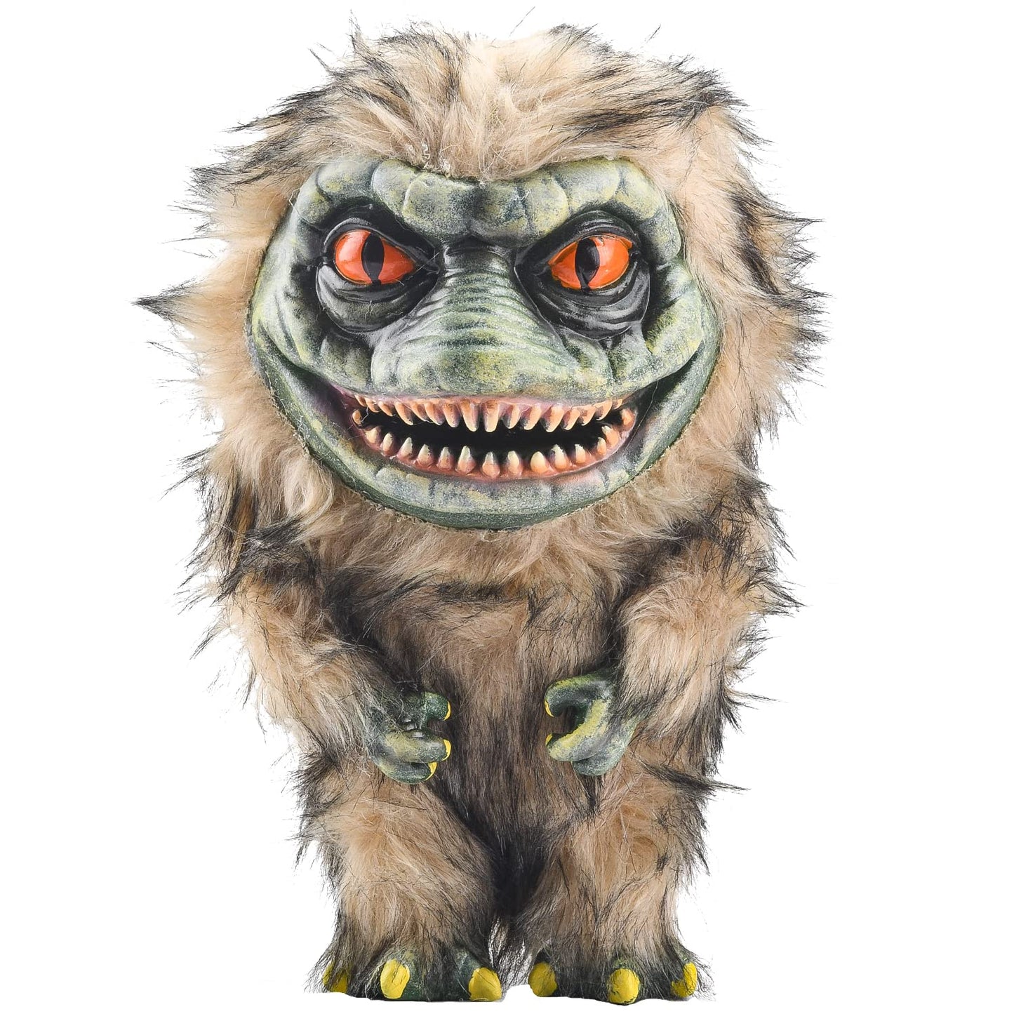 Alien Monster Prop Doll, Creepy Plush Doll Movie Stuffed Toy, Green Funny Ugly Space Crite Horror Gifts for Adult Collector on Halloween Birthday