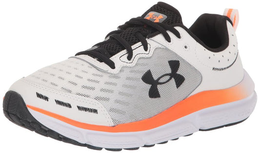 Under Armour Men's Charged Assert 10, (101) White/White/Black, 12, US
