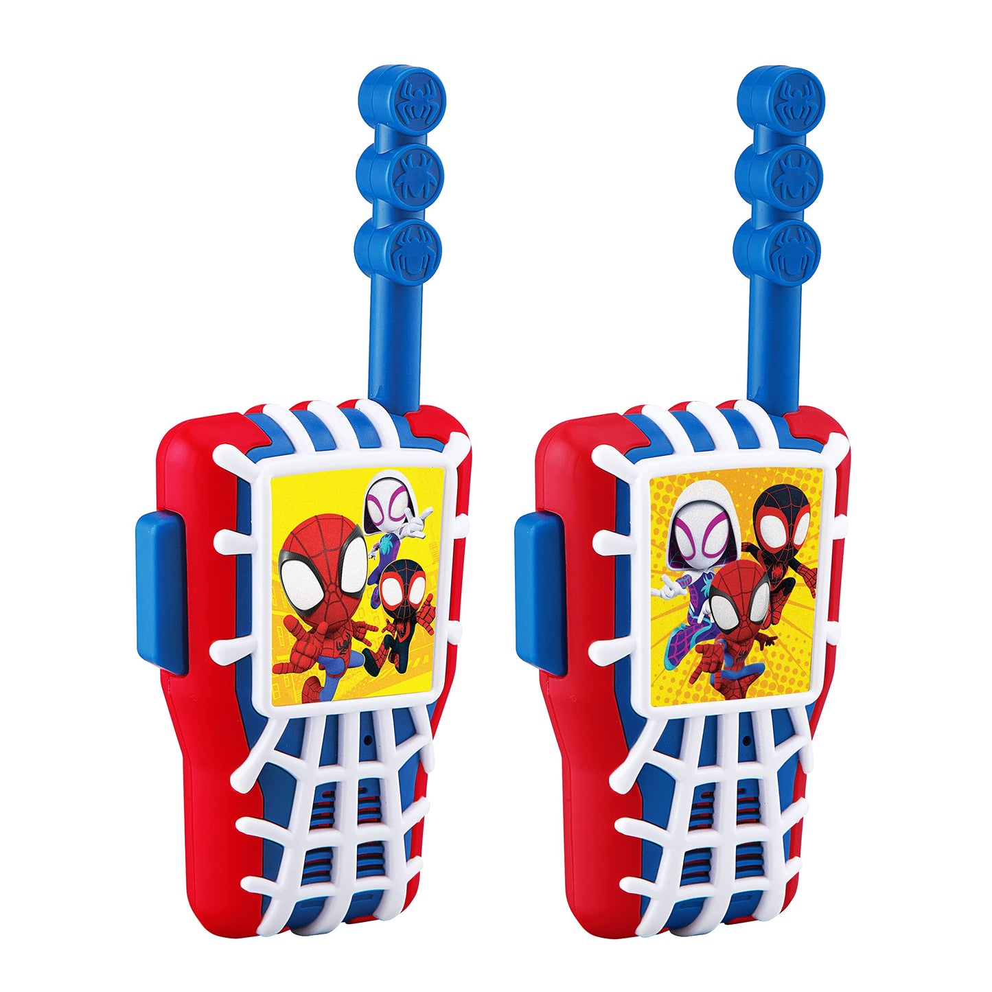 eKids Spidey and His Amazing Friends Toy Walkie Talkies for Kids, Outdoor Toys for Kids and Fans of Spidey Toys for Boys