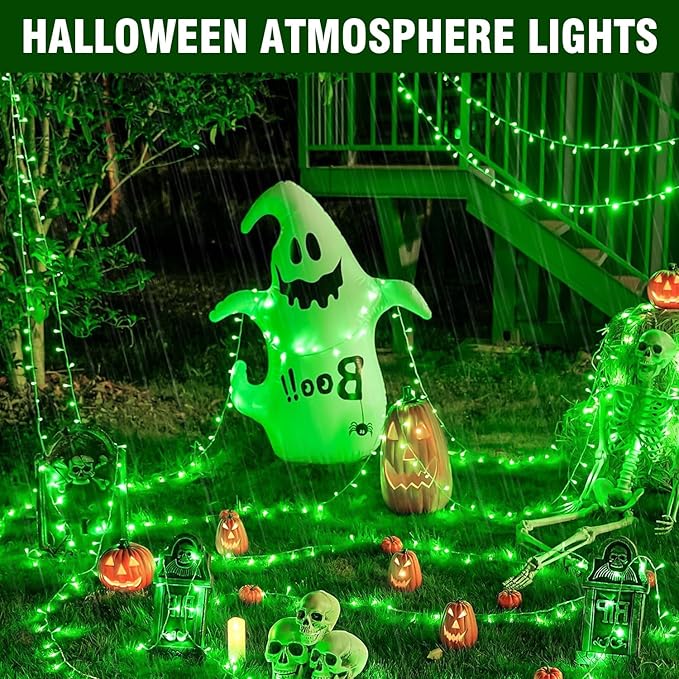 Outdoor String Lights (70FT, Green)