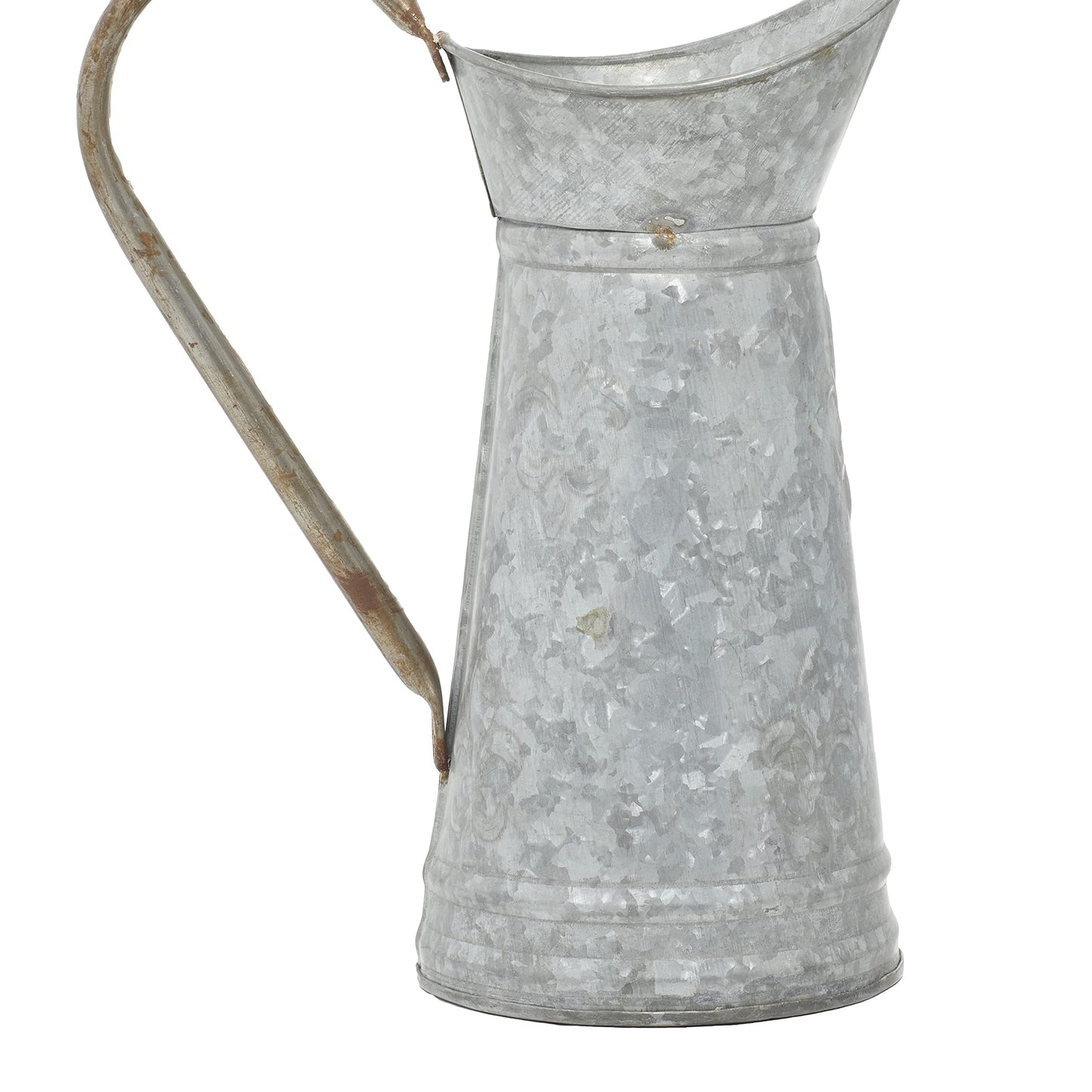 Deco 79 Metal Watering Can Indoor/Outdoor Planter, 10" x 6" x 12", Brown