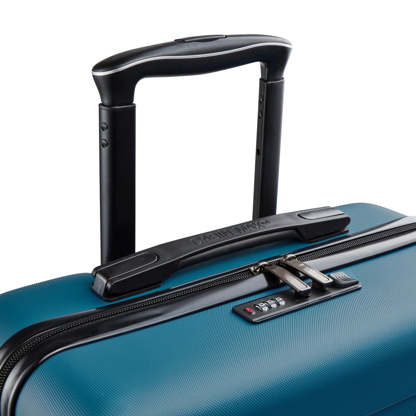 Cabin Max Anode 55x40x20 Cabin Suitcase, Built in Lock, Lightweight Carry On, 8 Wheels, Wet Pocket, Suitable for Ryanair, Easyjet, Paid Hand Luggage Carry-Ons (55 x 40 x 20 cm 40l)